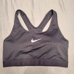Nike Black Racerback Sports Bra. MEDIUM